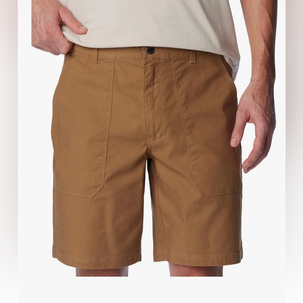 Columbia Men's Flex Roc Utility Omni Shade khaki shorts- size 44 big and tall